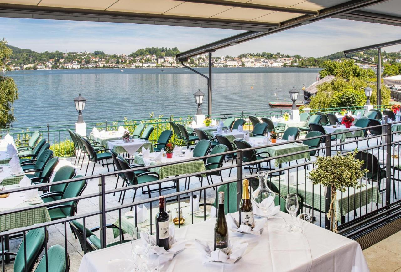 Landhotel Gruenberg Am See グムンデン エクステリア 写真