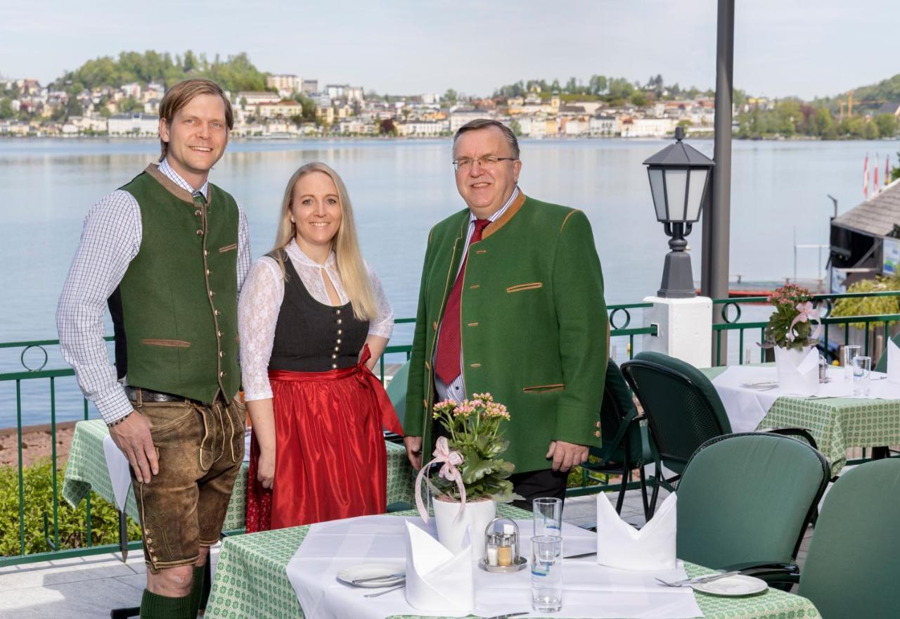 Landhotel Gruenberg Am See グムンデン エクステリア 写真