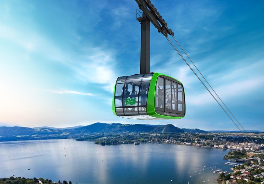 Landhotel Gruenberg Am See グムンデン エクステリア 写真