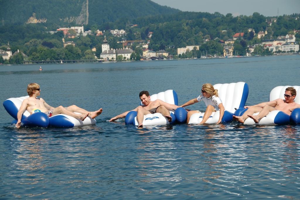 Landhotel Gruenberg Am See グムンデン エクステリア 写真