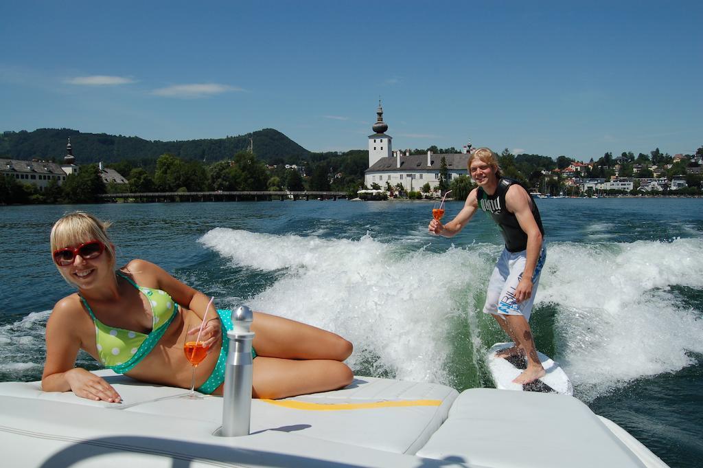 Landhotel Gruenberg Am See グムンデン エクステリア 写真
