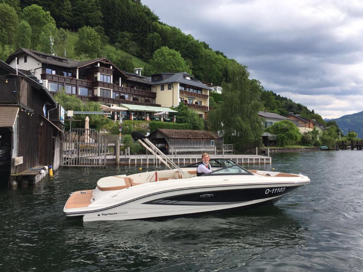 Landhotel Gruenberg Am See グムンデン エクステリア 写真