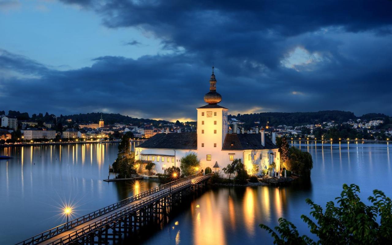 Landhotel Gruenberg Am See グムンデン エクステリア 写真